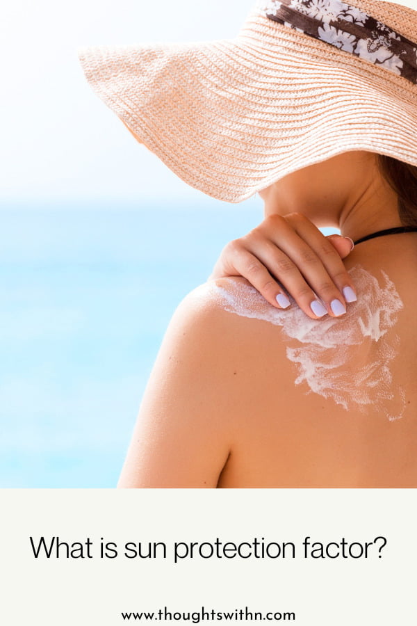 what is sun protection factor