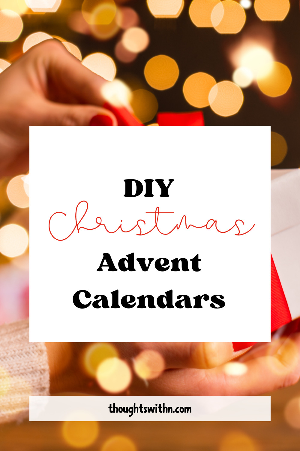 DIY Advent Calendar ideas